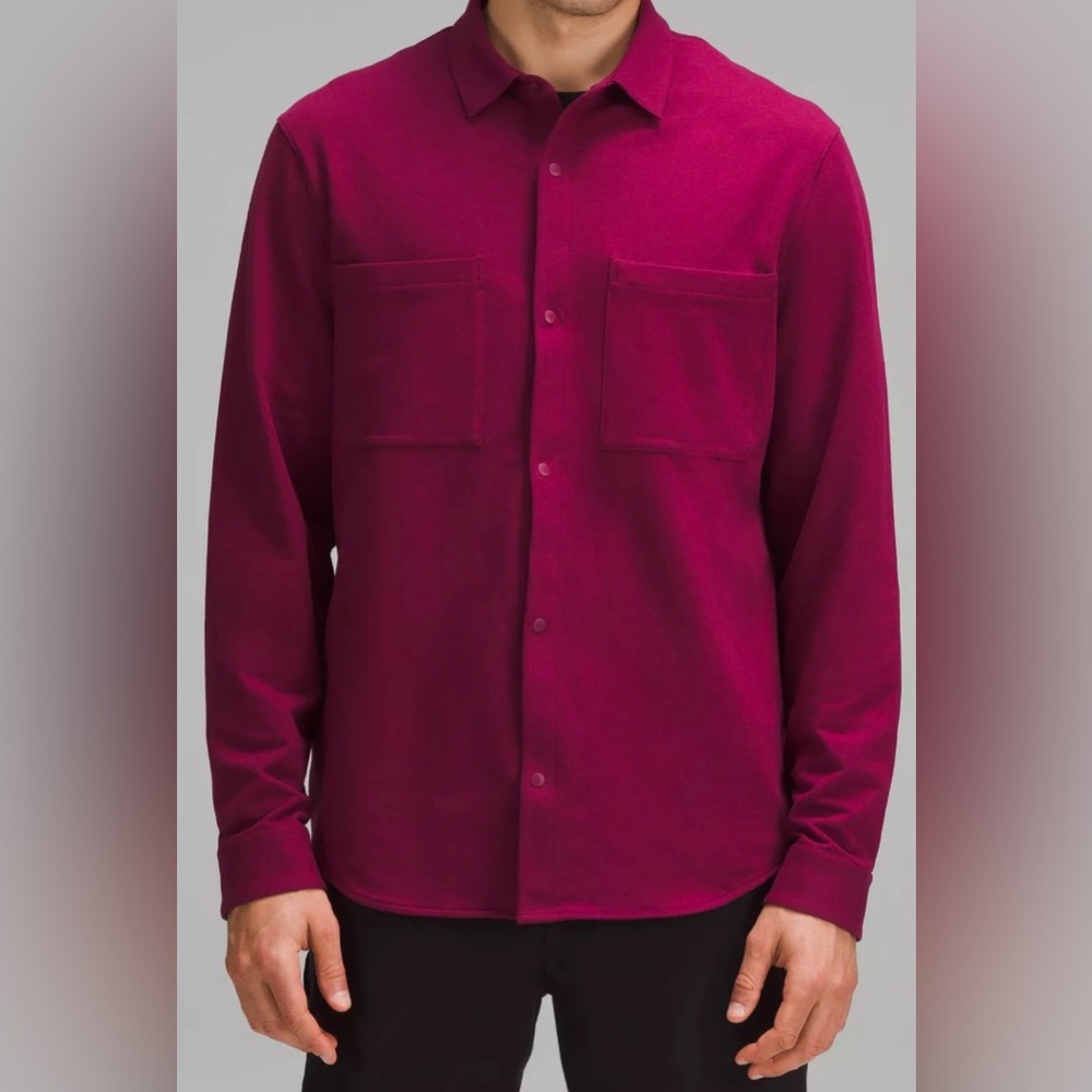 Lululemon Athletica NWT Stretch French Terry Overshirt